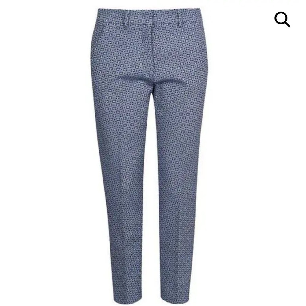 MaxMara Weekend Onore Print Slim Cigarette Fit Trousers